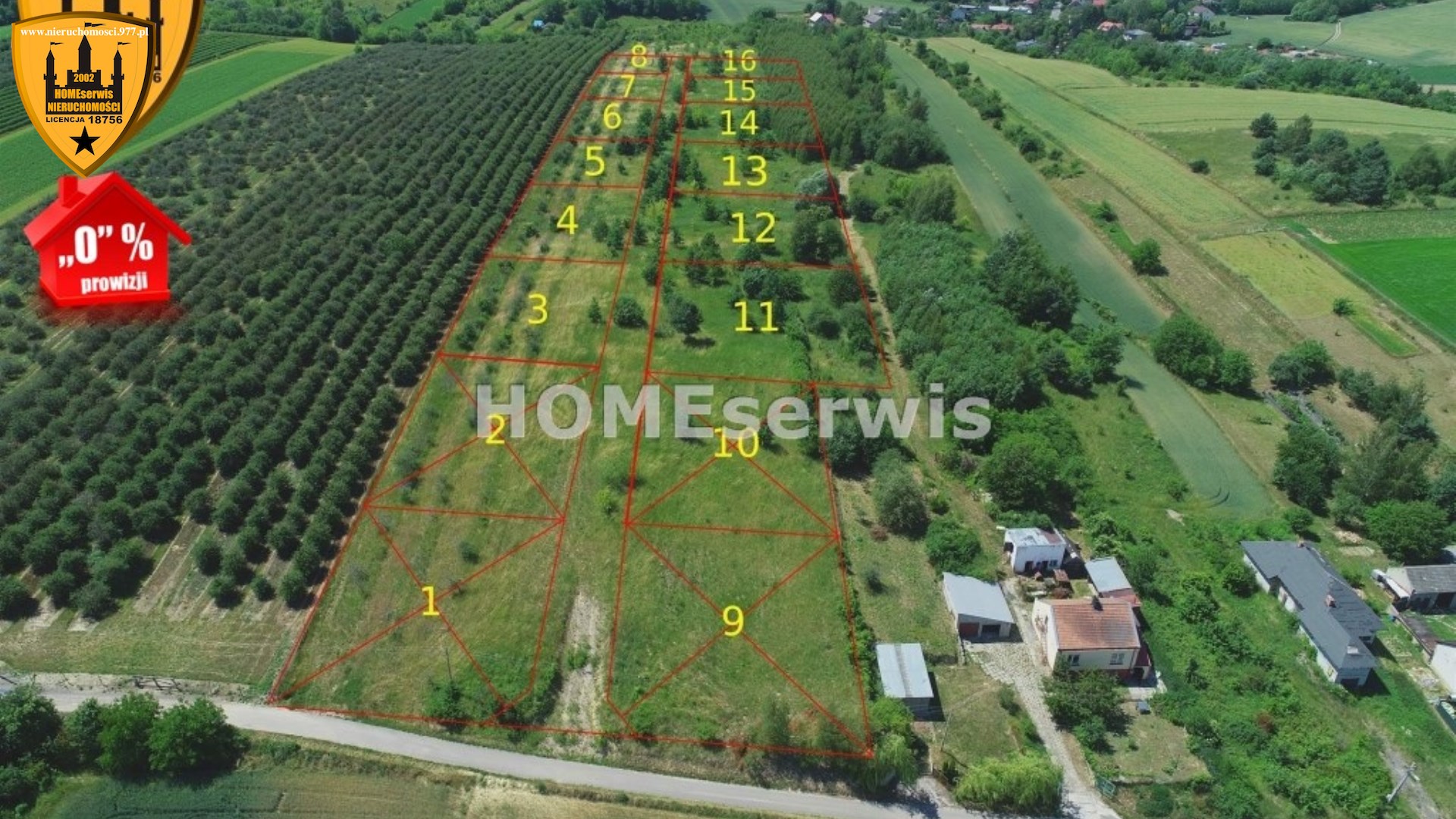Działka na sprzedaż