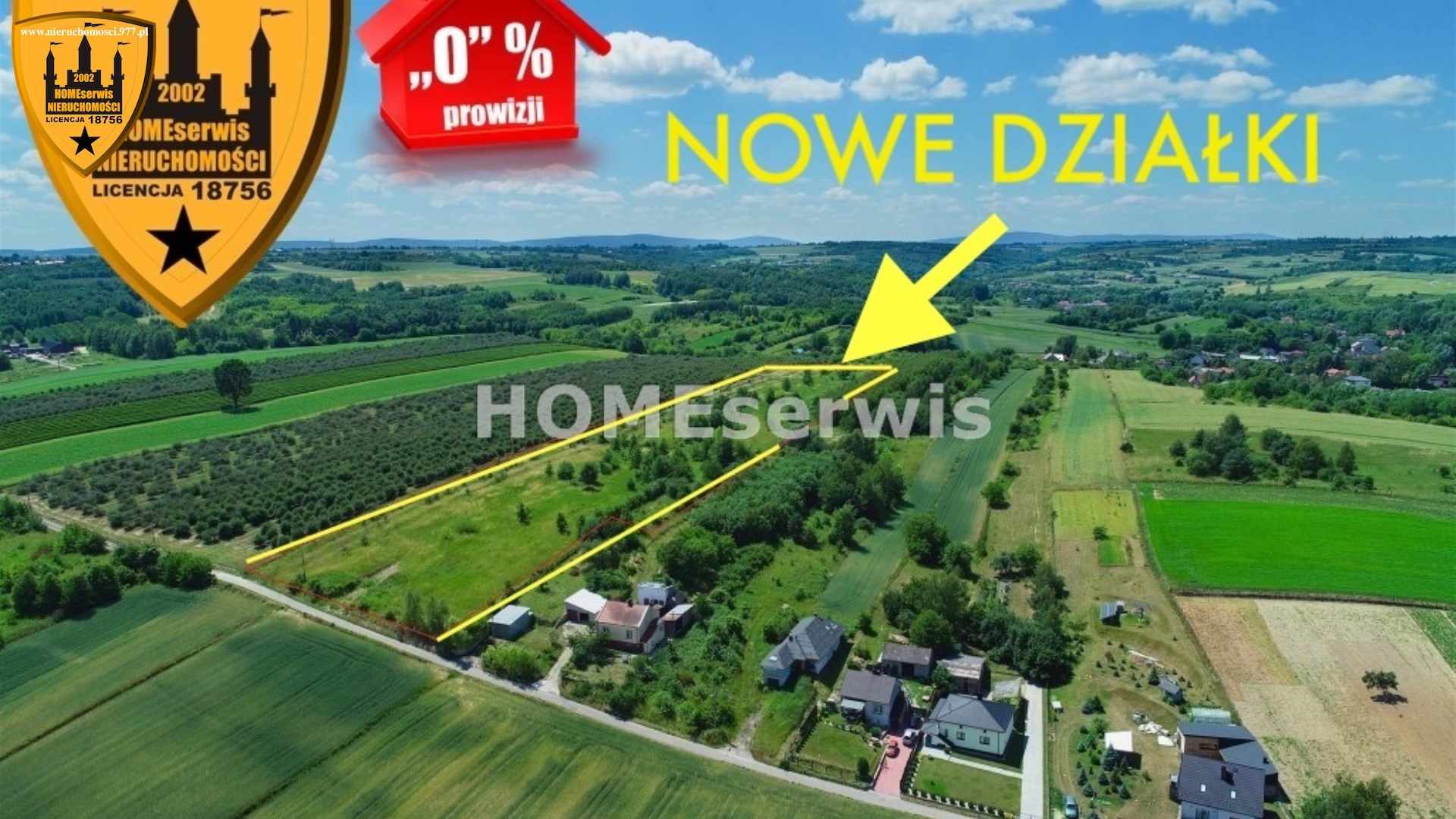Działka na sprzedaż