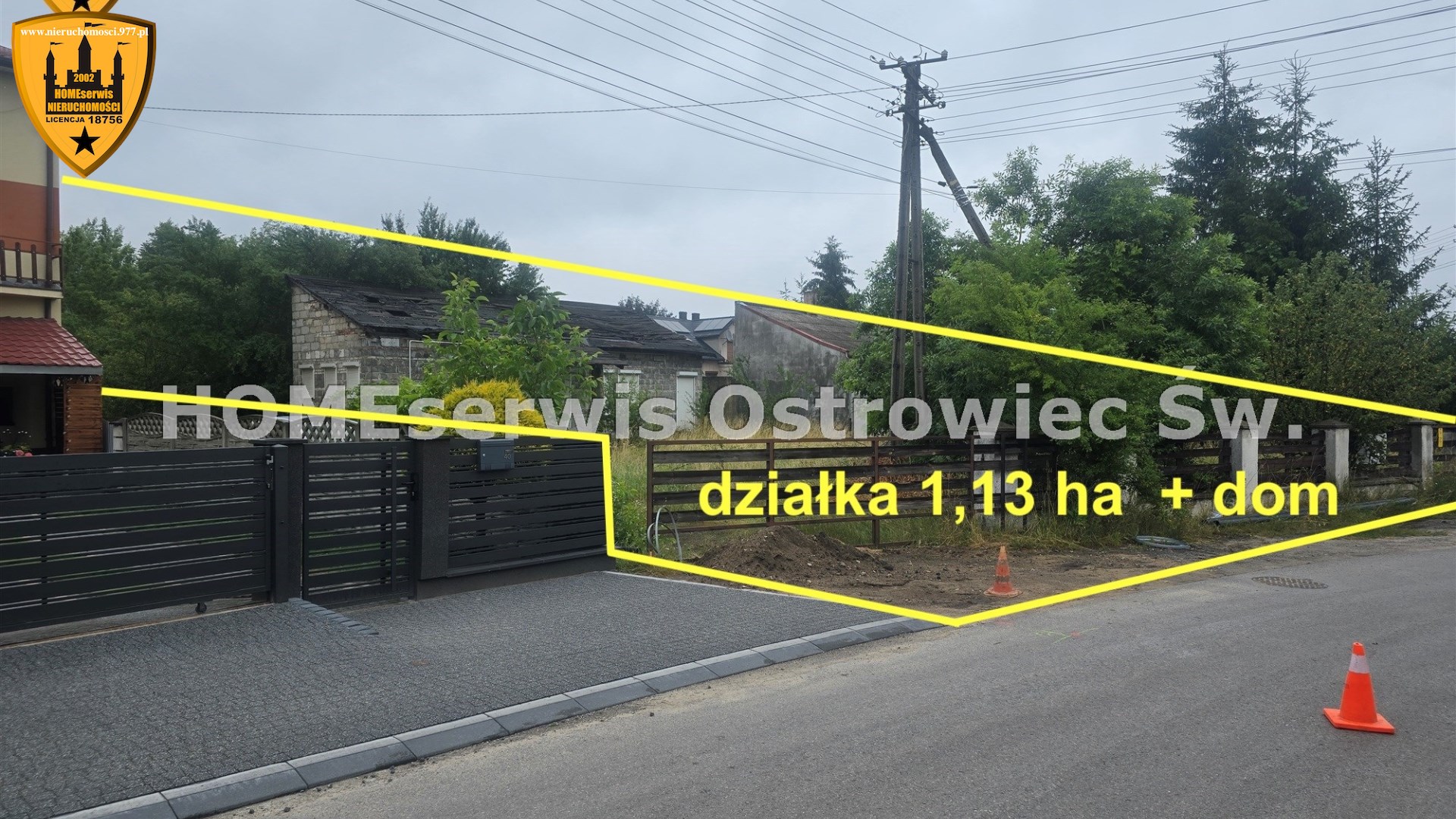 Działka na sprzedaż